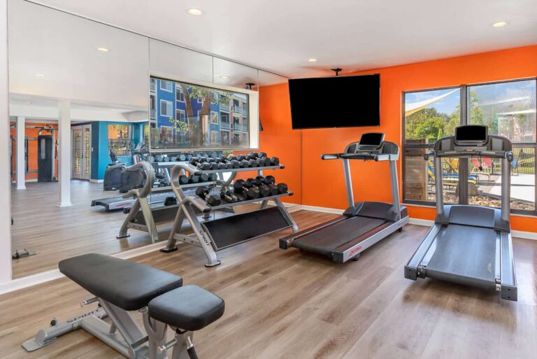 Get a great workout in at our luxury Blue Ash apartments.